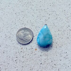 genuine Larimar Pendant